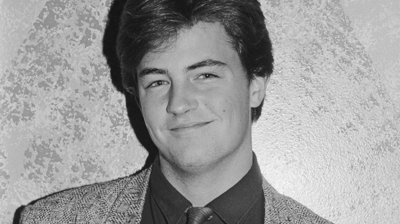 Matthew Perry smiling