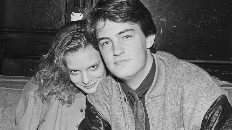 Martha Plimpton and Matthew Perry