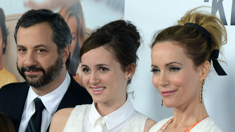 Judd Apatow, Maude Apatow, Leslie Mann