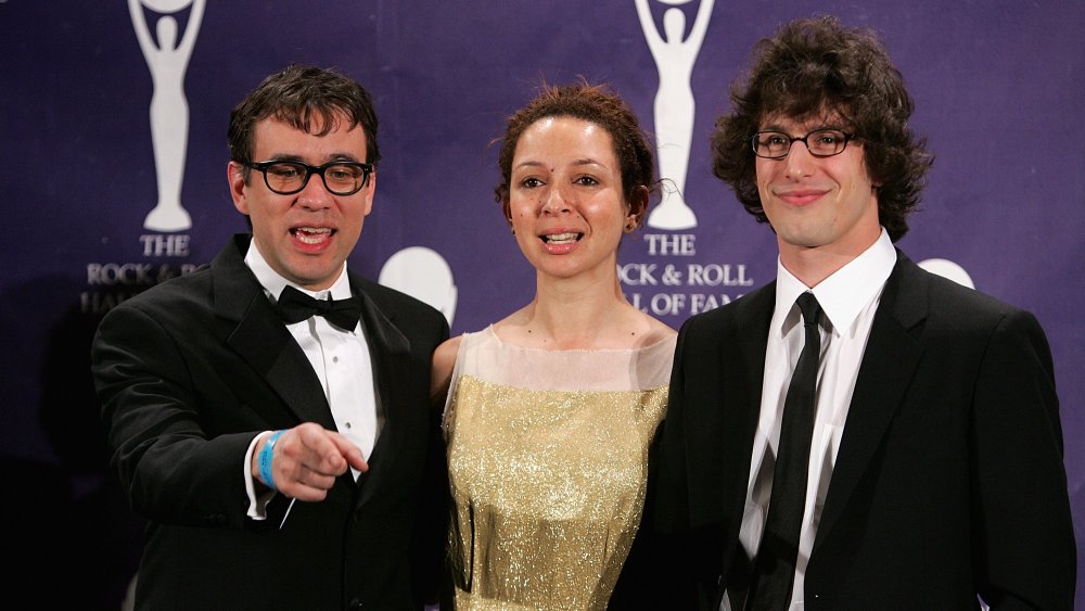 Fred Armisen, Maya Rudolph, and Andy Samberg in 2007