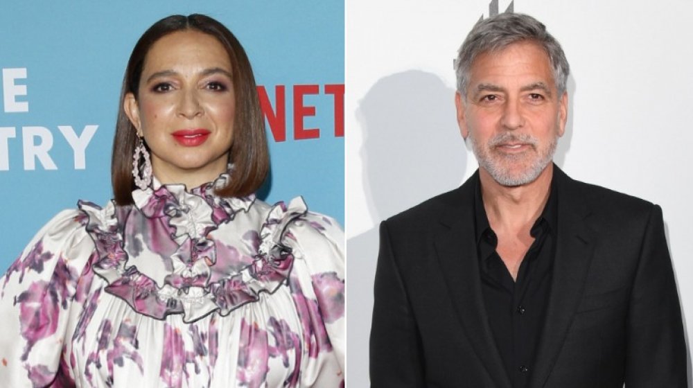 Maya Rudolph and George Clooney