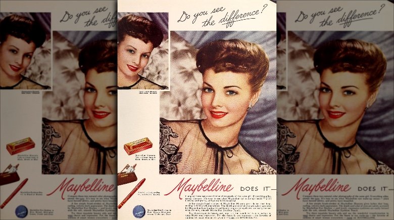 Maybelline ad, 1946