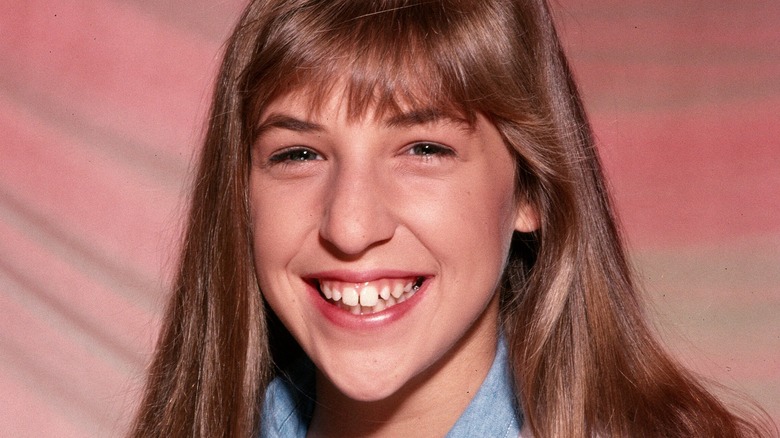 Mayim Bialik as a child