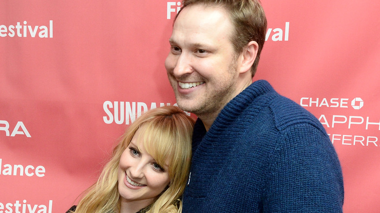 Melissa Rauch with her husband Winston Rauch