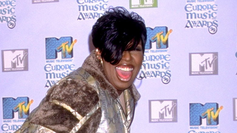 Missy Elliott at the VMAs in 1999