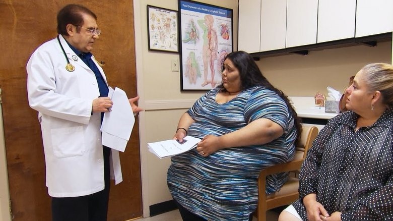 Ashley Reyes with Dr. Now and a friend on My 600-lb Life