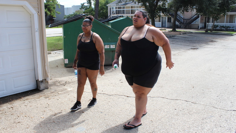 Destinee Lashaee and a friend on My 600-lb Life