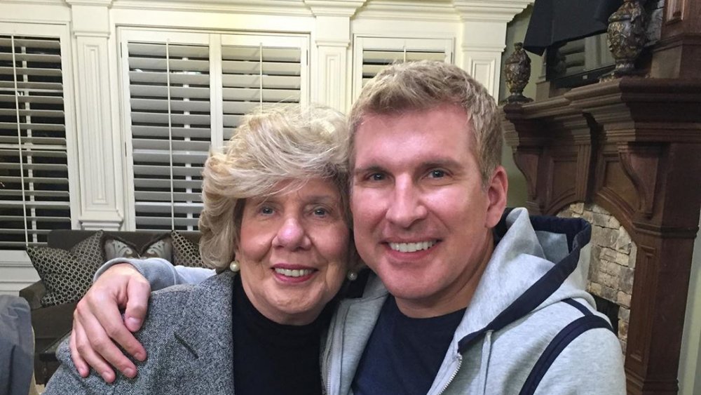 Nanny Faye Chrisley and Todd Chrisley in a selfie, smiling