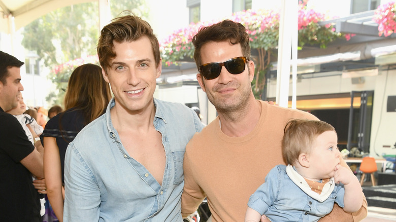 Jeremiah Brent, Nate Berkus, and son Oskar