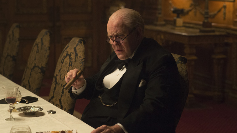 John Lithgow as Sir Winston Churchill in The Crown