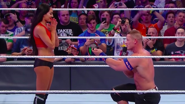 Nikki Bella and John Cena proposal