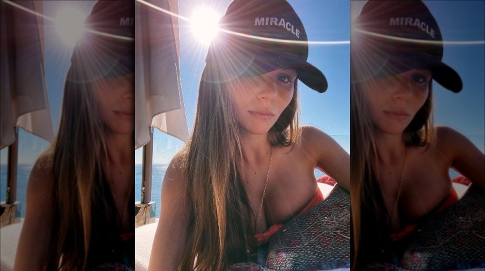 Olivia Jade Giannulli in a beach selfie