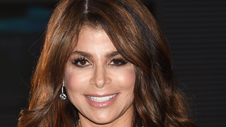 Paula Abdul smiling