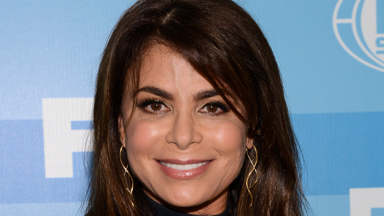 Paula Abdul smiling