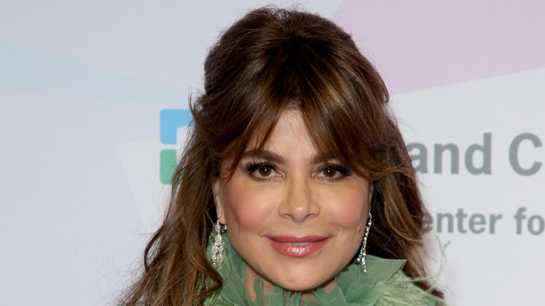 Paula Abdul smiling