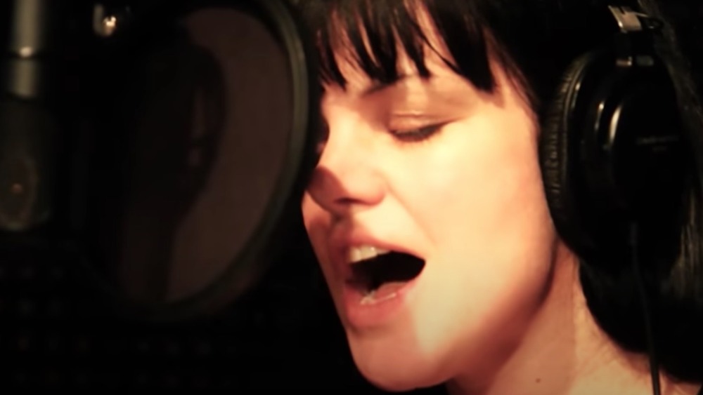 Pauley Perrette singing