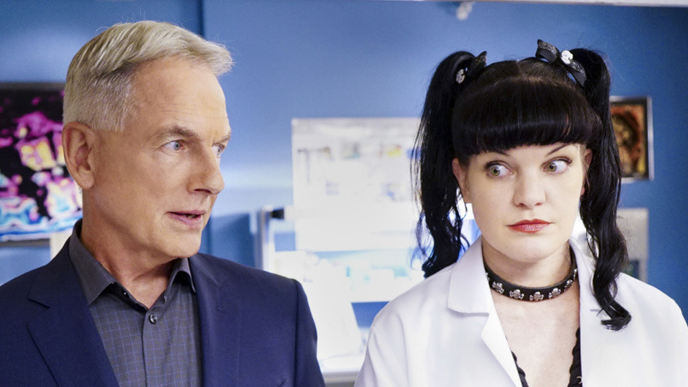 Mark Harmon and Pauley Perrette