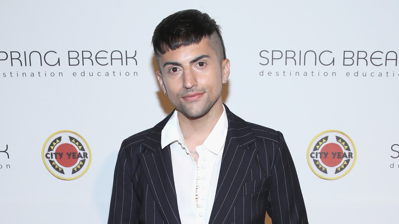 Mitch Grassi on the red carpet