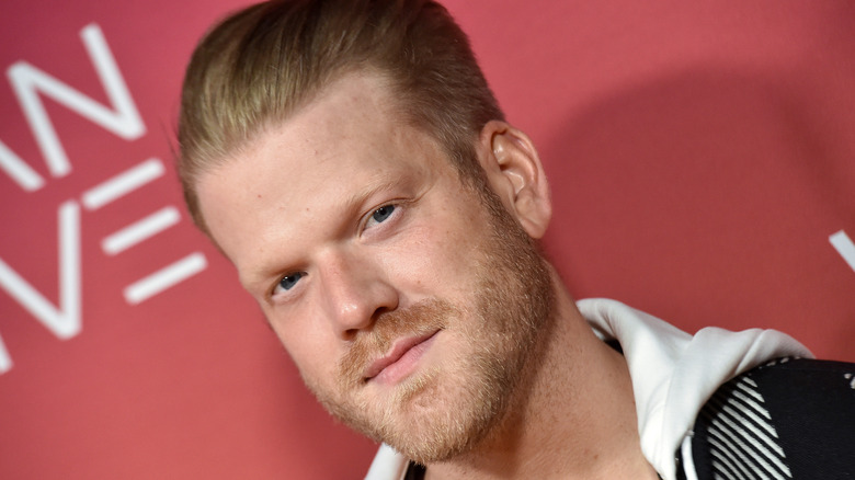 Scott Hoying on the red carpet