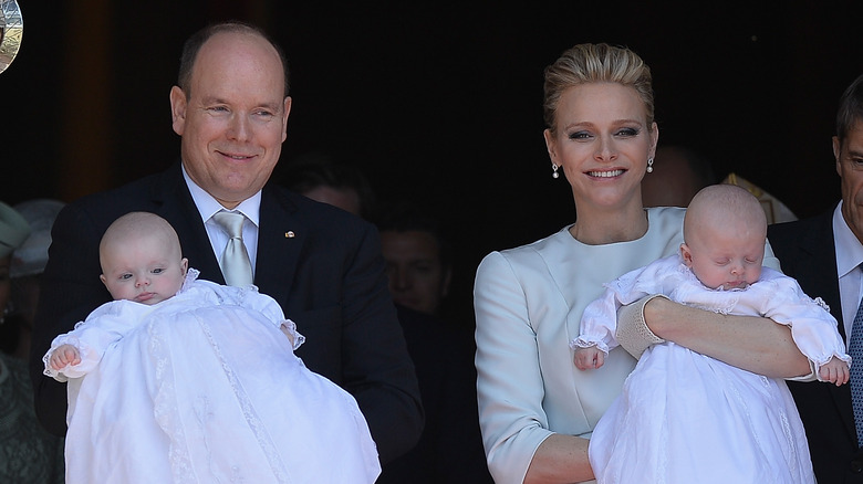 Prince Albert with his family