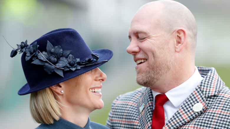 Zara and Mike Tindall gaze lovingly at each other