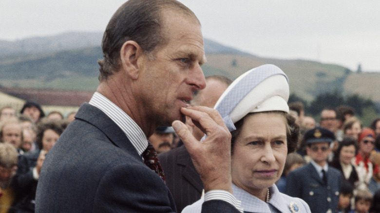 Queen Elizabeth and Prince Philip in New Zealand in 1977