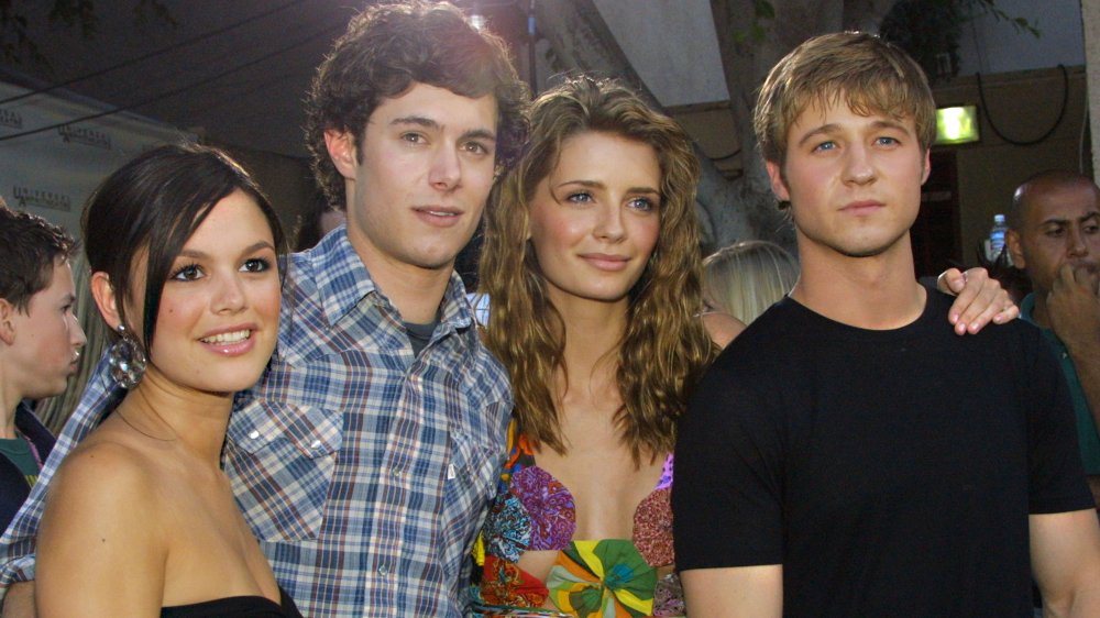 Rachel Bilson and her The O.C. costars