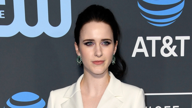 The Marvelous Mrs. Maisel star Rachel Brosnahan at the Critic's Choice Awards in 2019