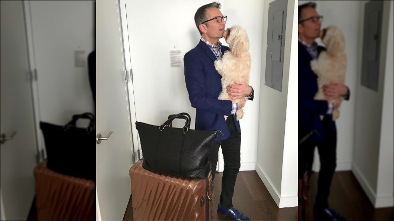 Randy Fenoli with his dog, Chewy