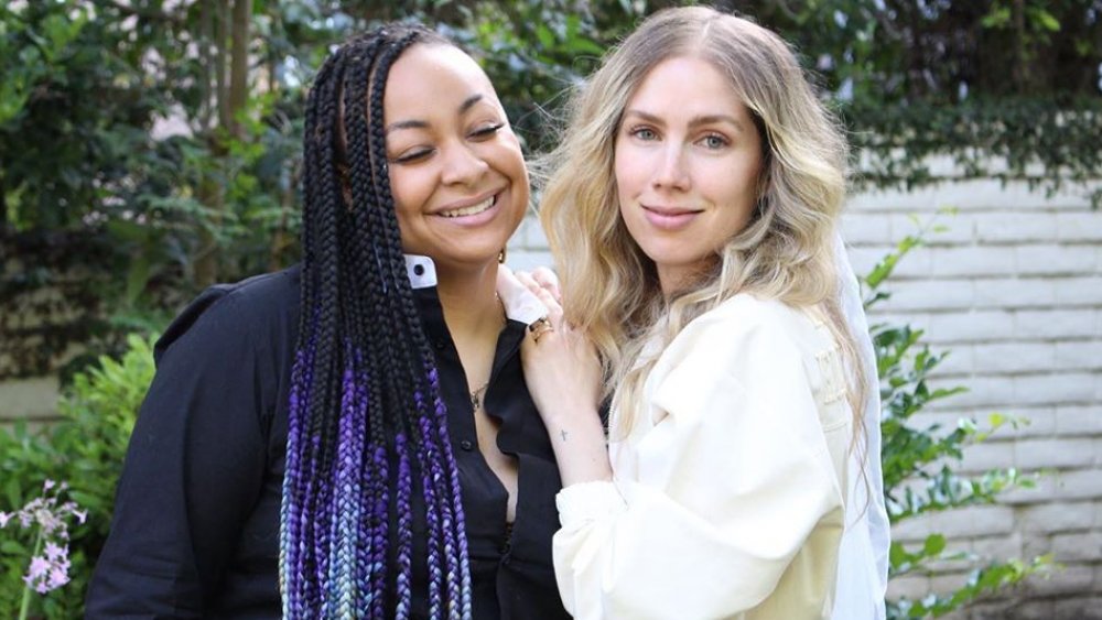 Raven-Symone and wife Miranda Maday