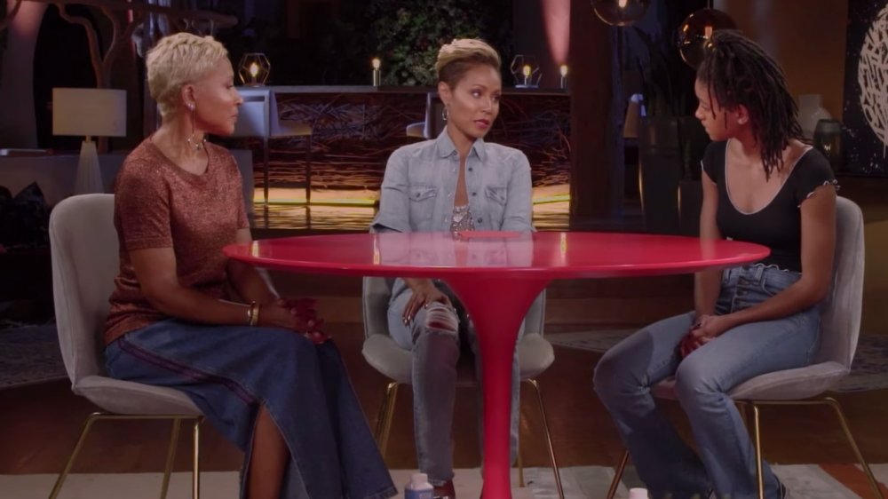 Jada Pinkett Smith, Adrienne Banfield-Norris, Willow Smith, Red Table Talk