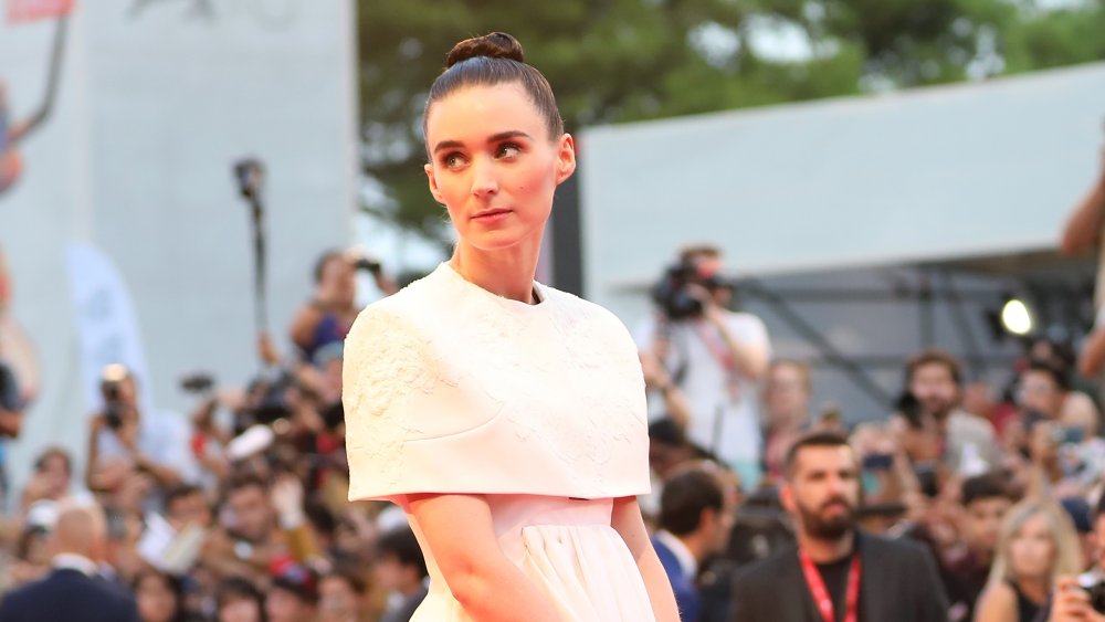 Rooney Mara walks the red carpet ahead of the "Joker" screening during the 76th Venice Film Festival at Sala Grande on August 31, 2019 in Venice, Italy. 