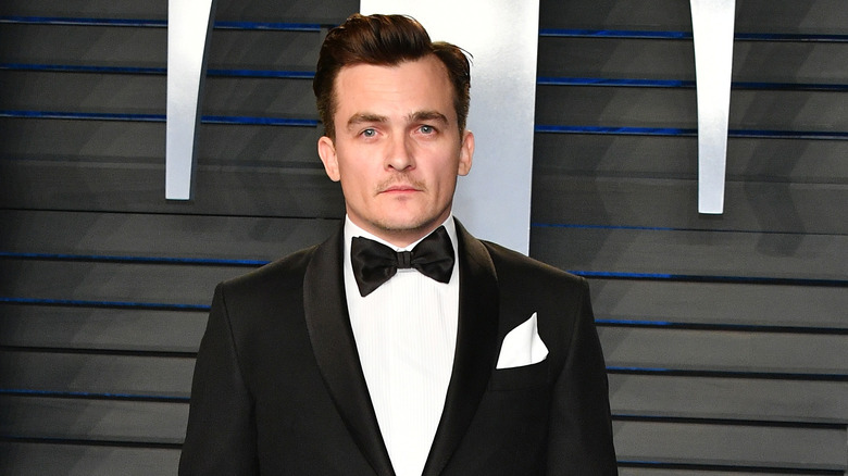 Rupert Friend black bowtie 