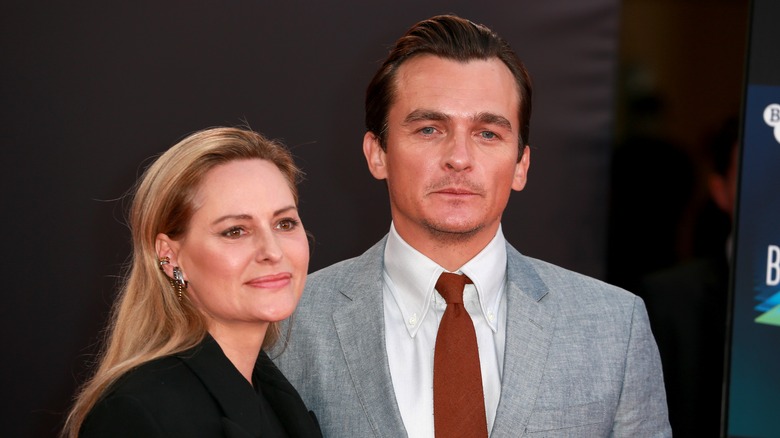 Rupert Friend and Aimee Mullins 