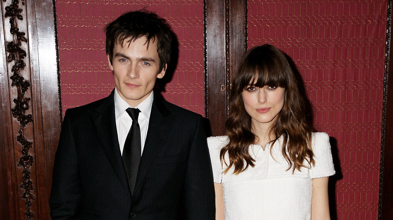 Rupert Friend with Keira Knightley 