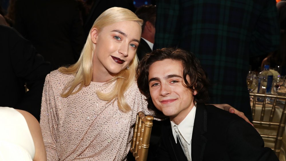 Saoirse Ronan and Timothée Chalamet