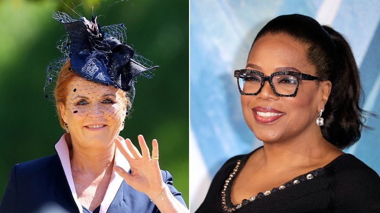 Sarah Ferguson and Oprah 