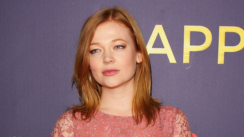 Sarah Snook on the red carpet