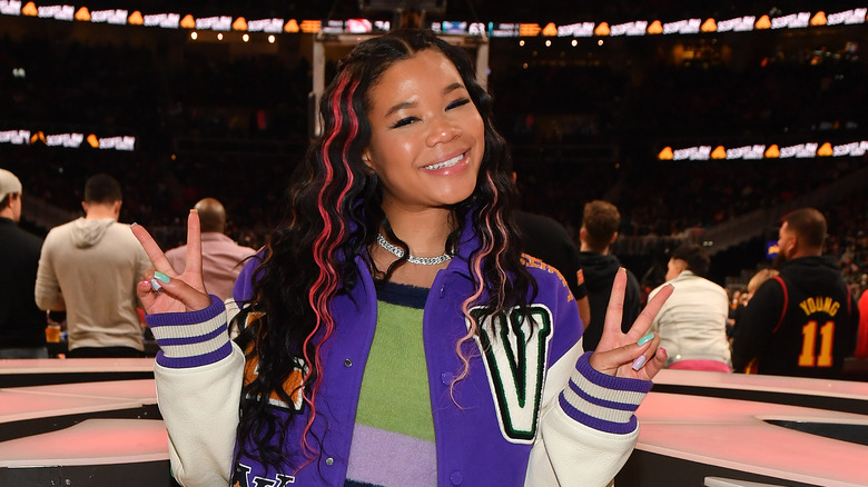 Storm Reid smiling 