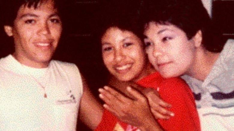 Selena Quintanilla and her siblings