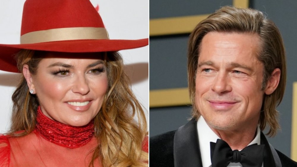 Shania Twain, Brad Pitt