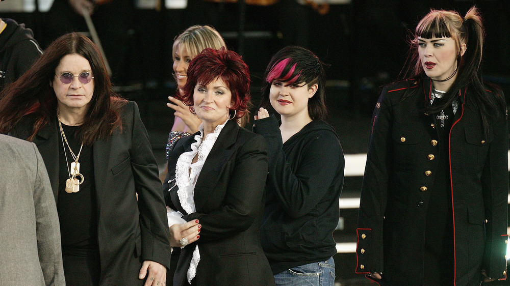 Sharon Osbourne smiling