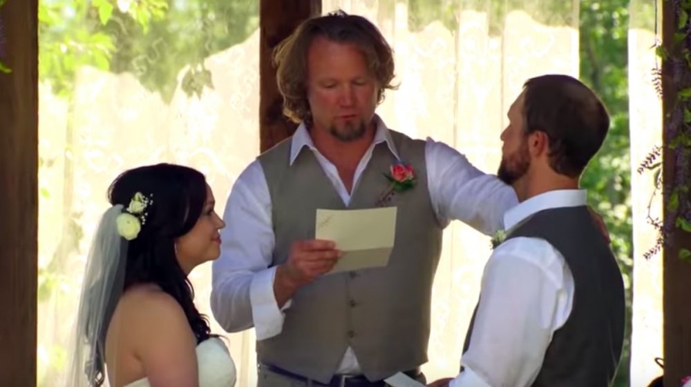 Sister Wives' Maddie Brown at her wedding