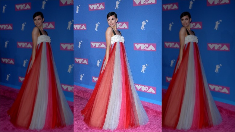 Sofia Carson on the red carpet