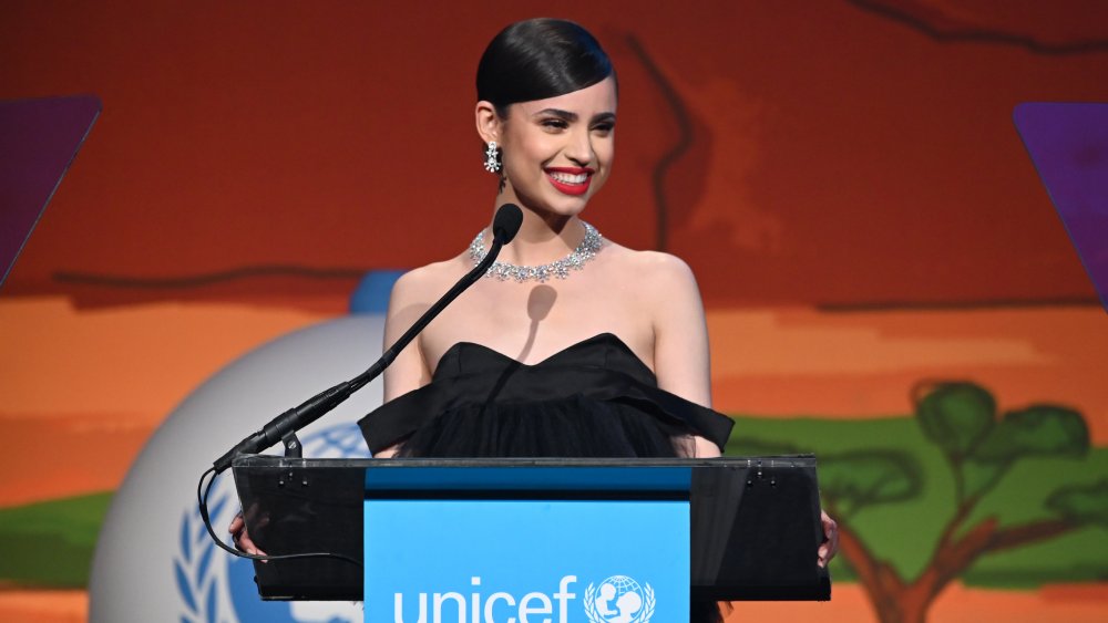 Sofia Carson at UNICEF ball