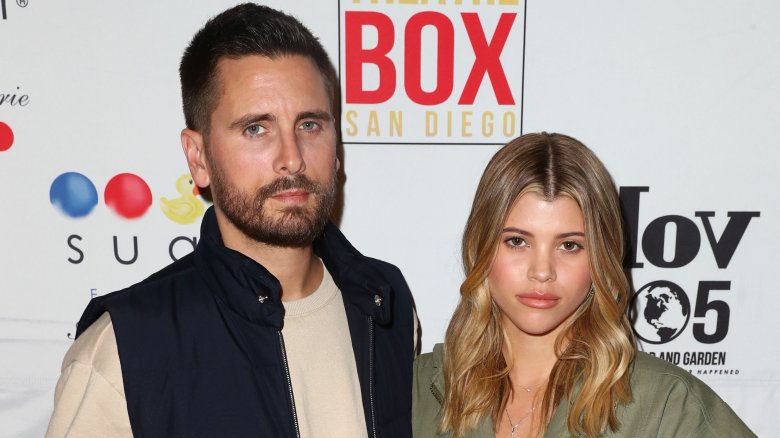 Sofia Richie and Scott Disick