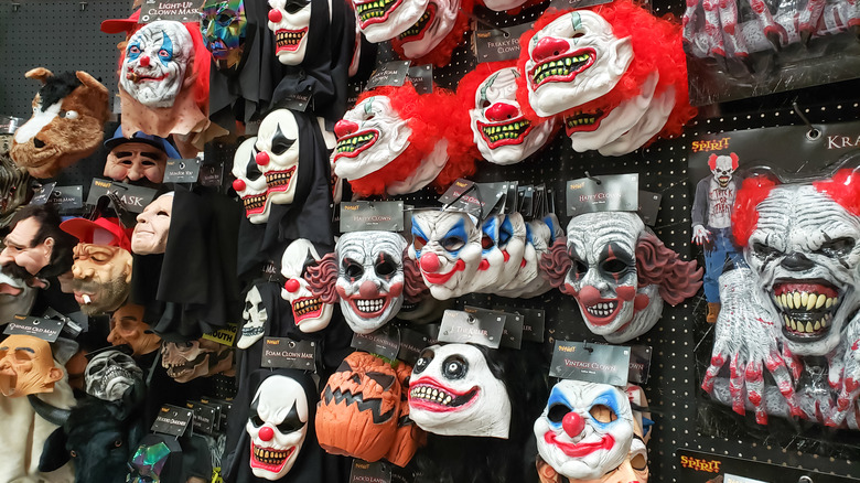 Masks at Spirit Halloween