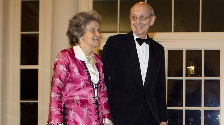 Stephen Breyer with wife Joanna