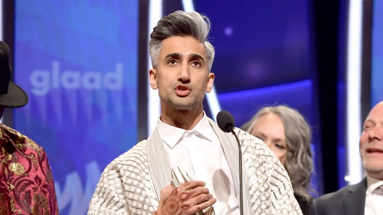 Queer Eye star Tan France at the GLAAD Awards