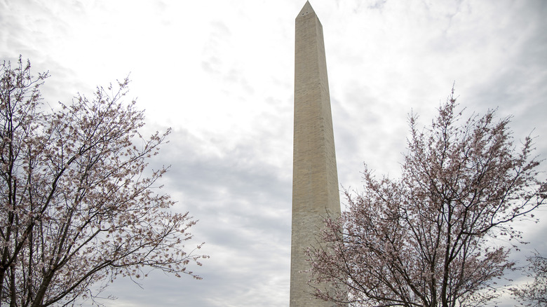 The Washington Monument, which Target helped save, in 2020